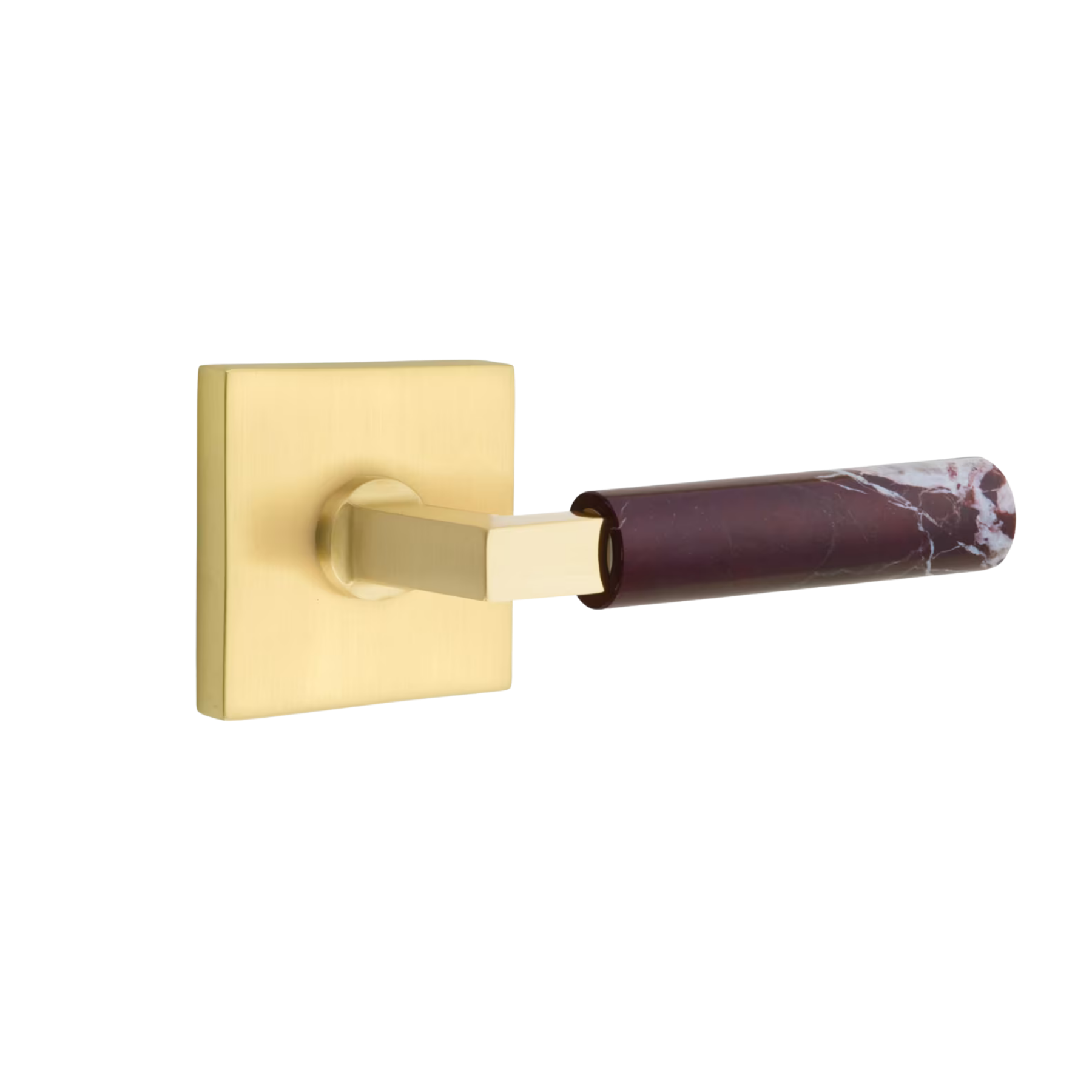 Emtek lever on rose