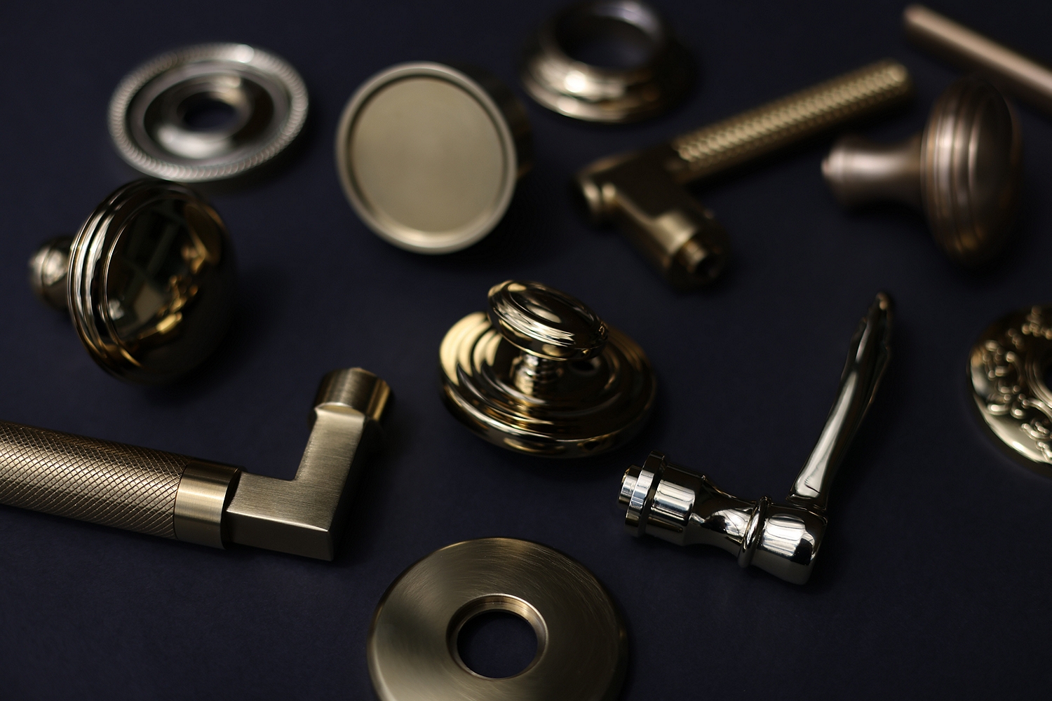 Baldwin forged brass handle