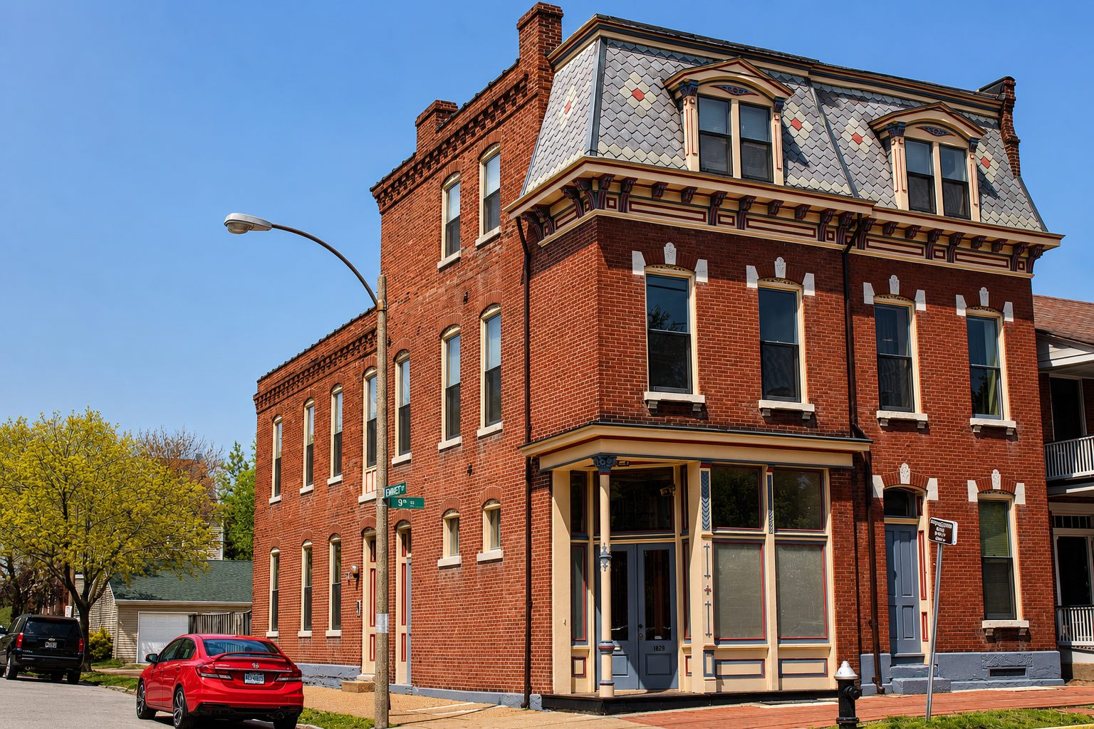 Historic windows in soulard home